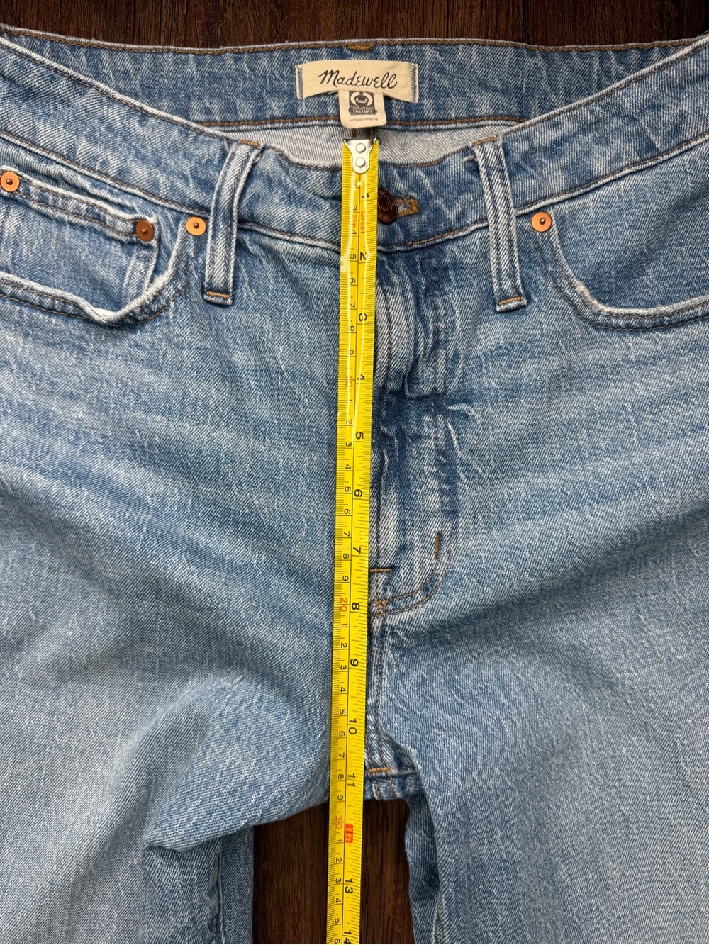 Madewell Curvy Perfect Vintage Jean Banner Wash 30P - Picture 11 of 14